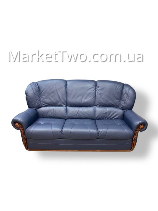 Шкіряний гарнітур Alberto Nieri: диван + 2 крісла (250301)