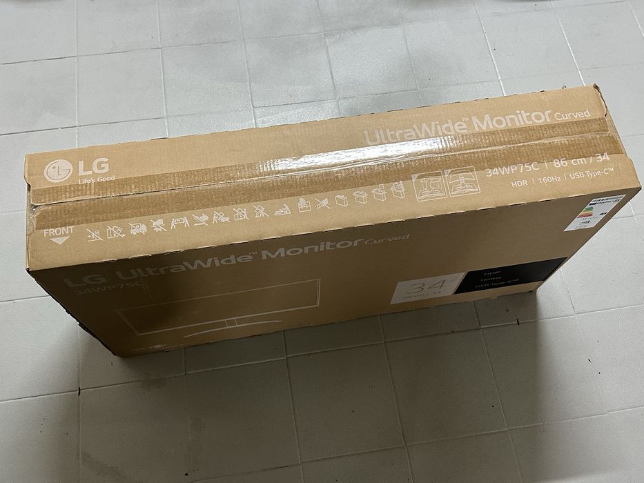 Monitor Profissional Ultrapanorámico Curvo