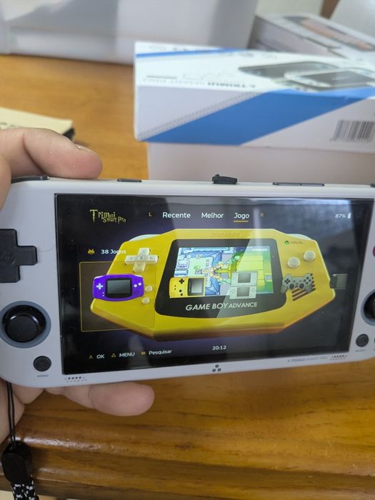 Trimui Smart Pro + Estojo Rígido + Capa + Películas