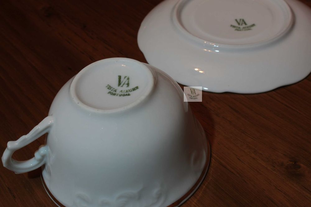 Serviço de Café Vista Alegre Coleção Málaga 15 Peças