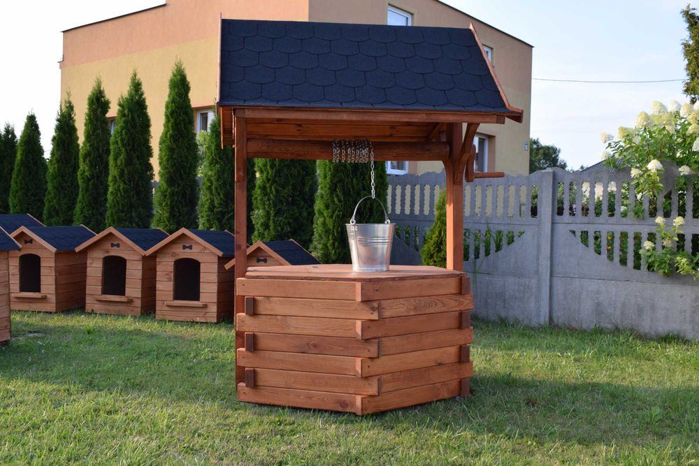 Studnia Ogrodowa, Ozdobna, Góralska, Drewniana