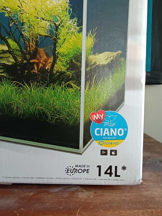 Aquário 14l Cube 15 da ciano