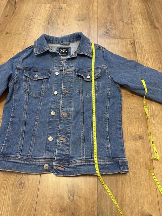 Джинсова куртка чоловіча Zara розмір S