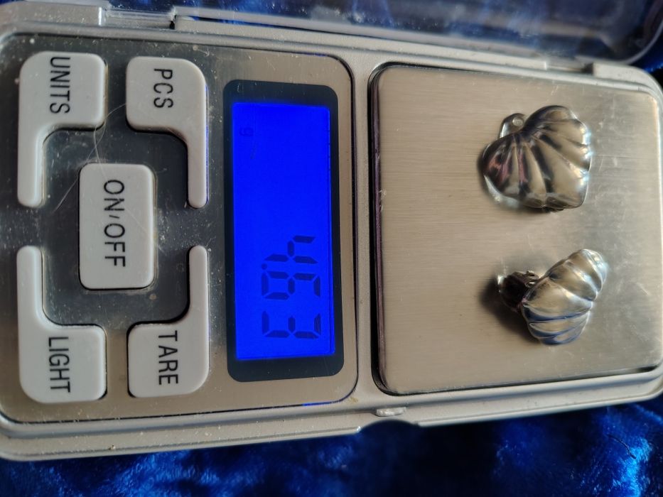 Срібні кліпси 925 проба