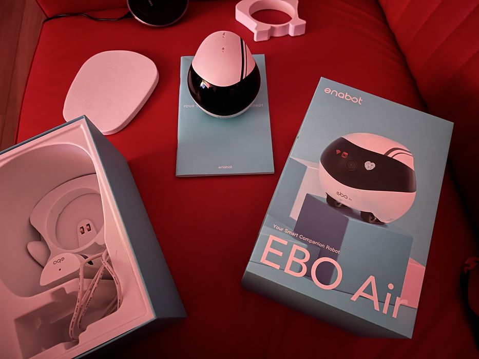 AI Ebo air - inteligentny robot dla zwierzaka i dla Twojego domu