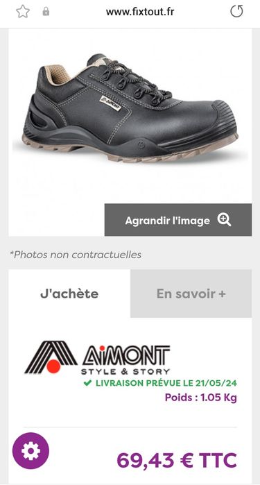 Aimont Trimaster Professional Footwear64552692352514121