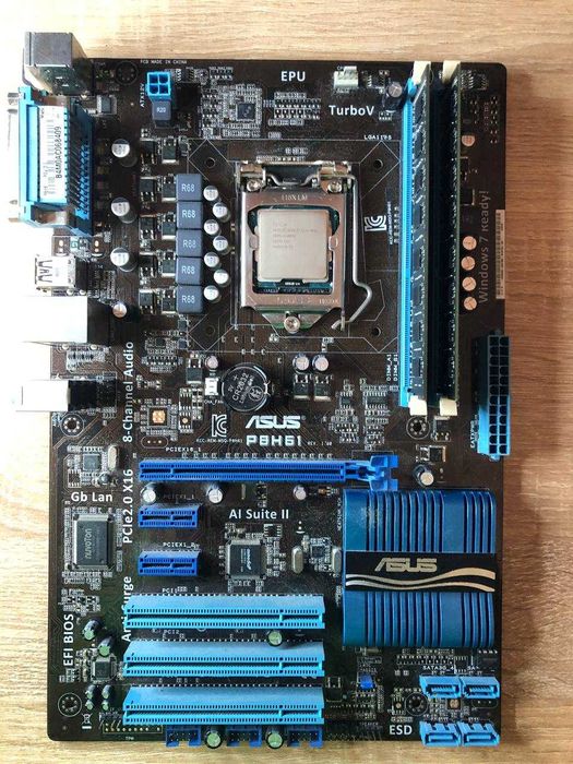 Комплект мат.плата + 16 gb ОЗУ + процессор I7(4 ядра 8 потоків)