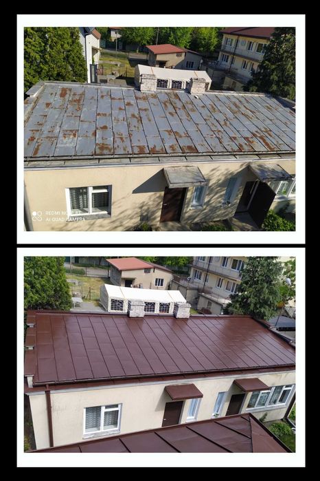 Mycie i malowanie dachów