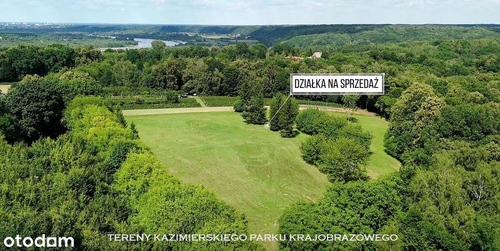 Kazimierz Dolny 2,6 ha ciszy i prywatności na Twój dom w sercu natury