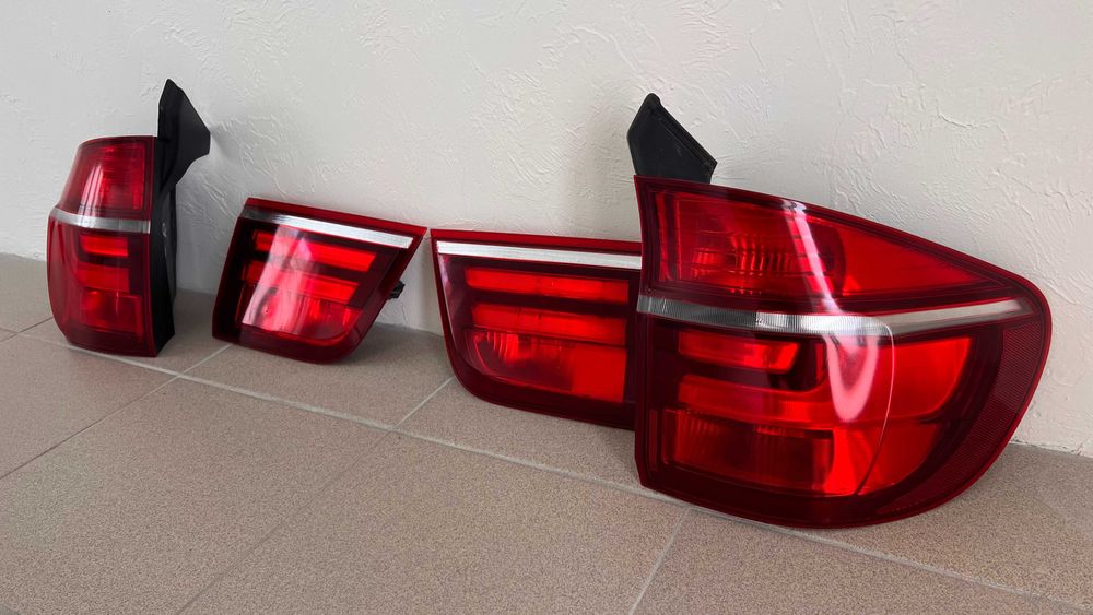 Стопы БМВ Х5 Е70 Рестайл стоп BMW X5 E70 задние фонари фары