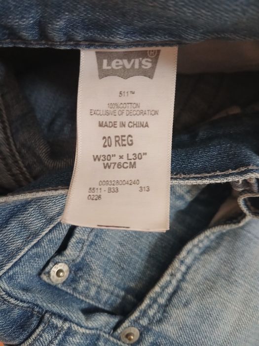 Spodnie Levis jeansy męskie w30 L 30 S