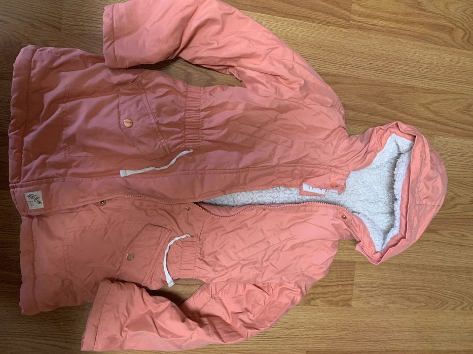 Парка дитяча зимова на дівчинку