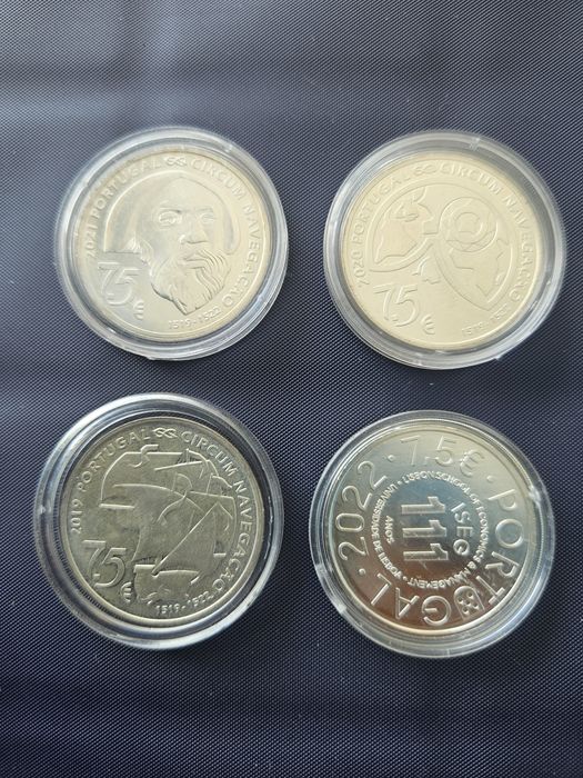 Moedas comemorativas Prata 7,5€