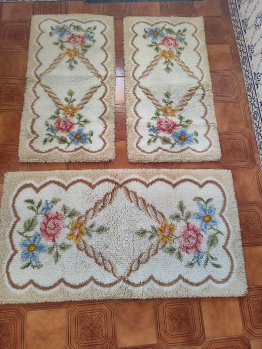 Tapetes de quarto - 3 peças