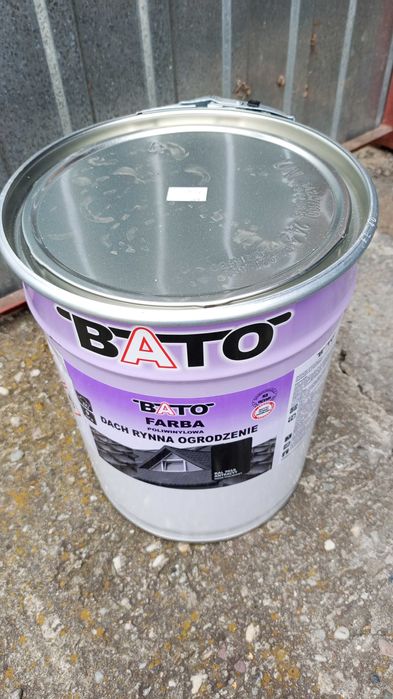 Farba dach, rynna ogrodzenie 10l. RAL 7016. Nowa, dopiero z fabryki.
