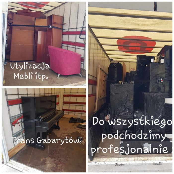 Przeprowadzki Tani Transport Utylizacja Wywóz Gruzu Sprzątanie Działek