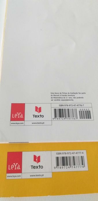 A Grande Aventura Matemática 3°Ano Caderno de fichas