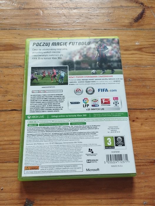 Xbox 360 FIFA 15 PL