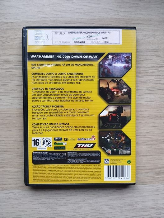 Jogo Warhammer 40,000 Dawn of War - PC