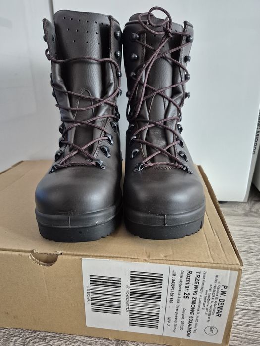 Buty zimowe wojskowe, taktyczne, MON  roz. 39