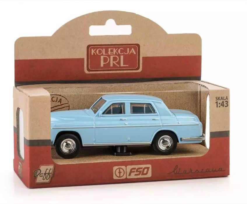 Kolekcja PRL Warszawa 223 niebieska. Daffi. Nowy Produkt