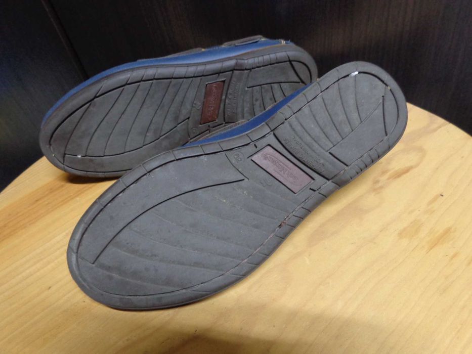 Sapatos vela azuis