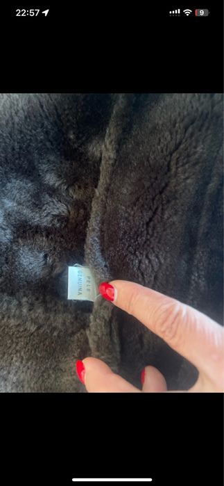 Casaco de pele impecavel