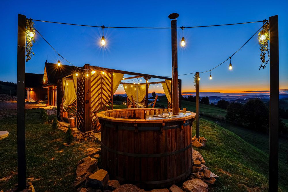 CHALET PREMIUM Na Gorczańskim Wierchu BALIA i SAUNA na wyłączność