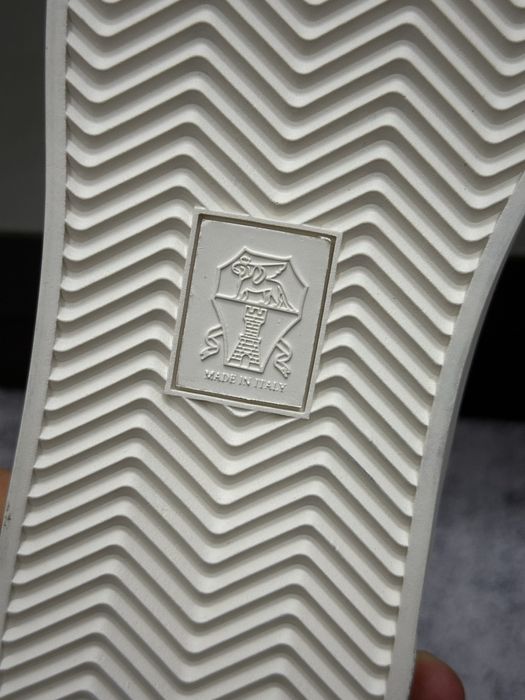 Мужские кожаные кеды Brunello Cucinelli