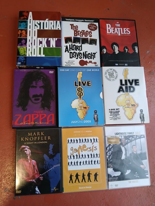 DVD música : Lote 32 filmes