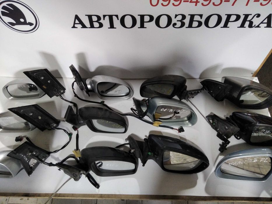 Зовнішнє дзеркало заднього виду в зборі Fabia, Touran, Passat, Golf