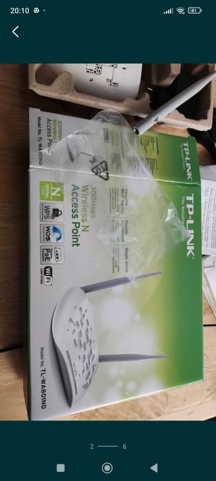 Acess point repetidor Tp Link TL-WA801ND