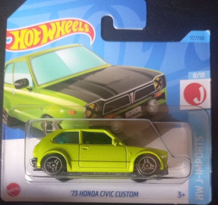 73 honda civic custom hot wheels