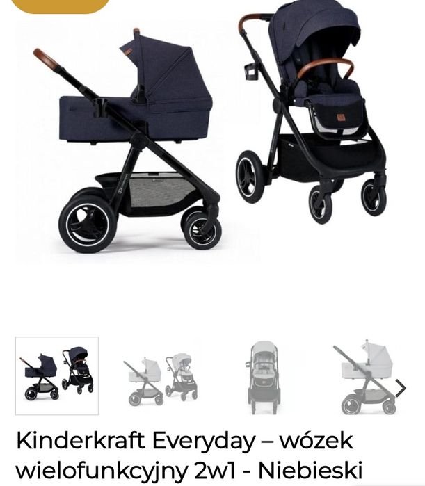 Sprzedam wózek 2w1 Kinderkraft everyday