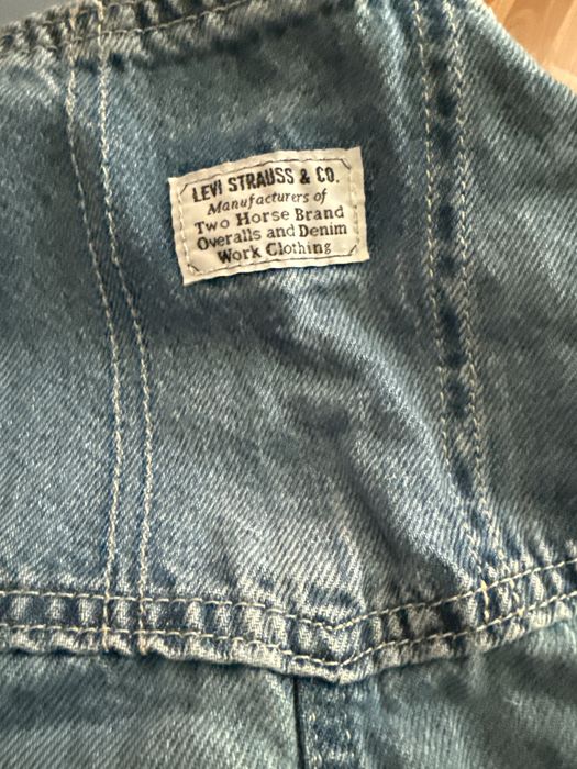 Комбез Levis M джинсовый