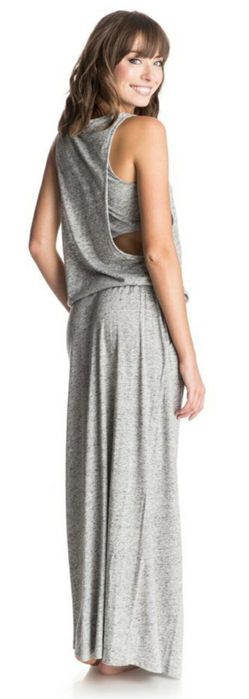 Vestido de algodão roxy