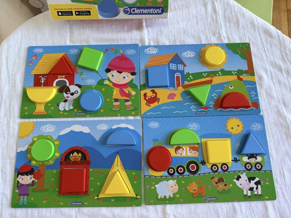 Jogo Clementoni Formas e Cores