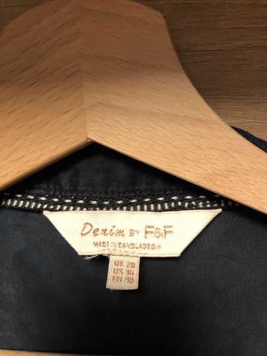 Granatowa sukienka rozm.48