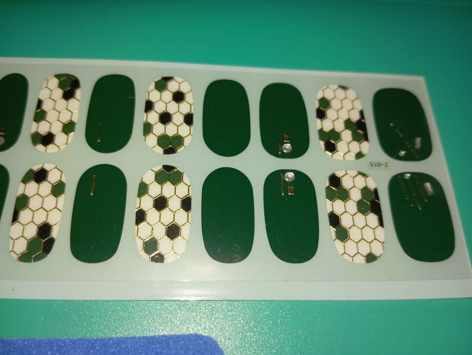 Zestaw naklejek na paznokcie