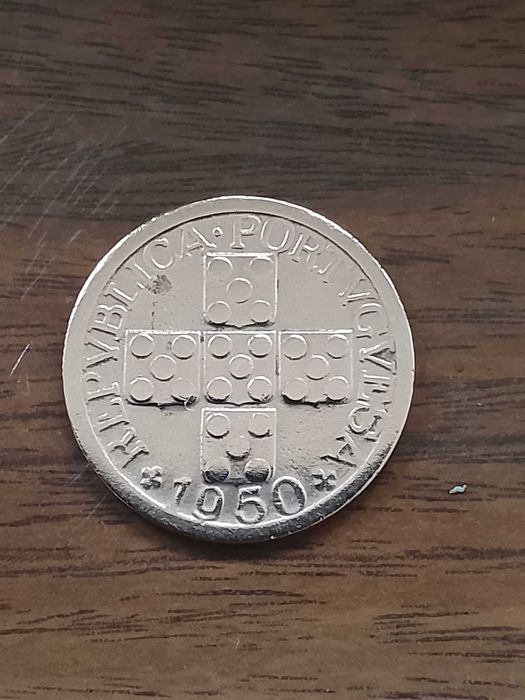 Moeda de X centavos de 1950 - Bela