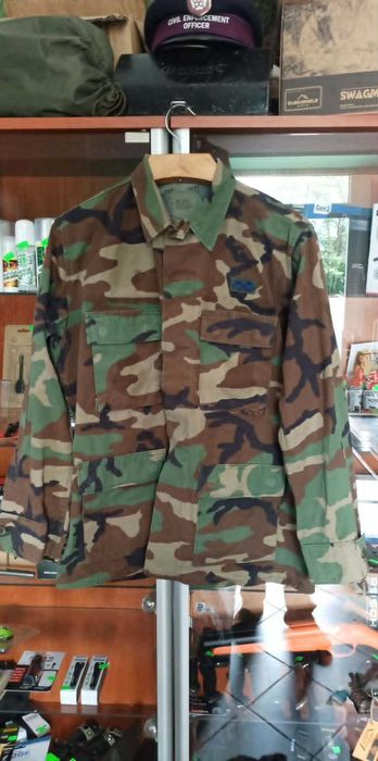 Bluza Mundurowa BDU Coat Hot Weather Woodland US Army Medium Regular Ripstop
