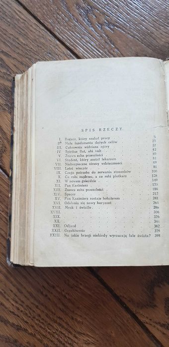 Książka rok 1925 "Emancypantki" Bolesław Prus - tom IV