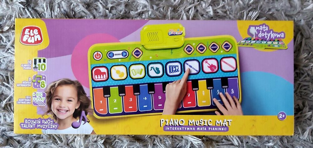 Interaktywna mata pianino EleFun