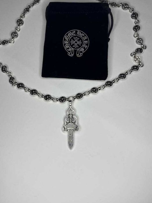 Підвіска Chrome Hearts | Кулон Хром Хартс з мечем | Нові