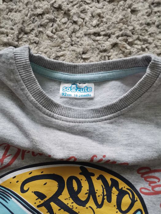 Bluza Pepco 86 bawełniana niemowlęca chłopięca