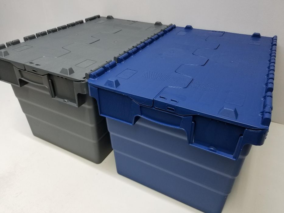 Pojemnik Transportowy Magazynowy Kurierski Skrzynka Kosz-60x40x36cm