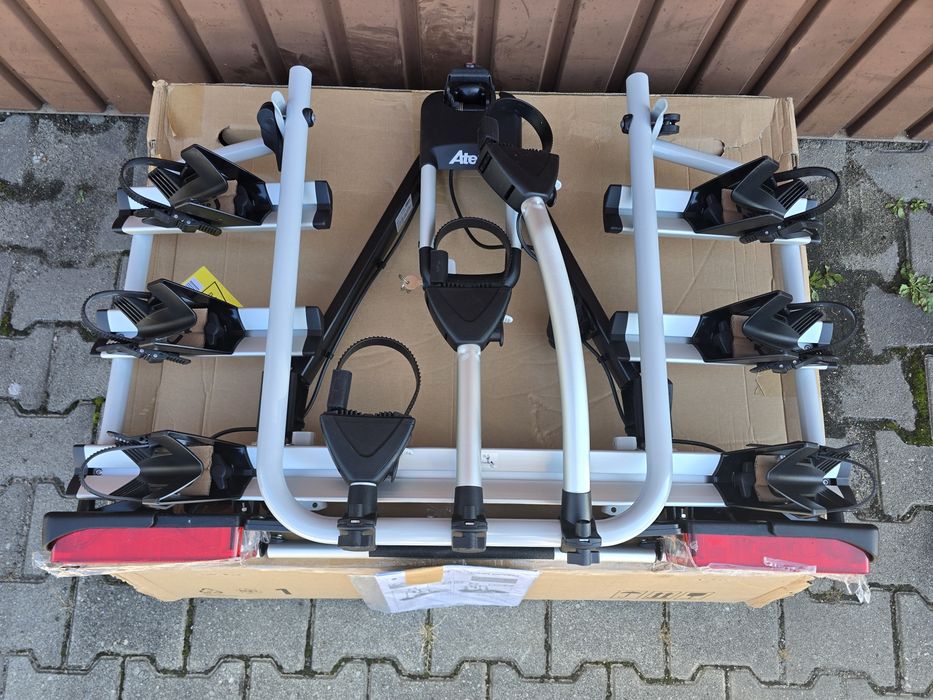 Bagażnik rowerowy na 3 4 rowery hak Atera Strada Sport 2/3 SEV platforma