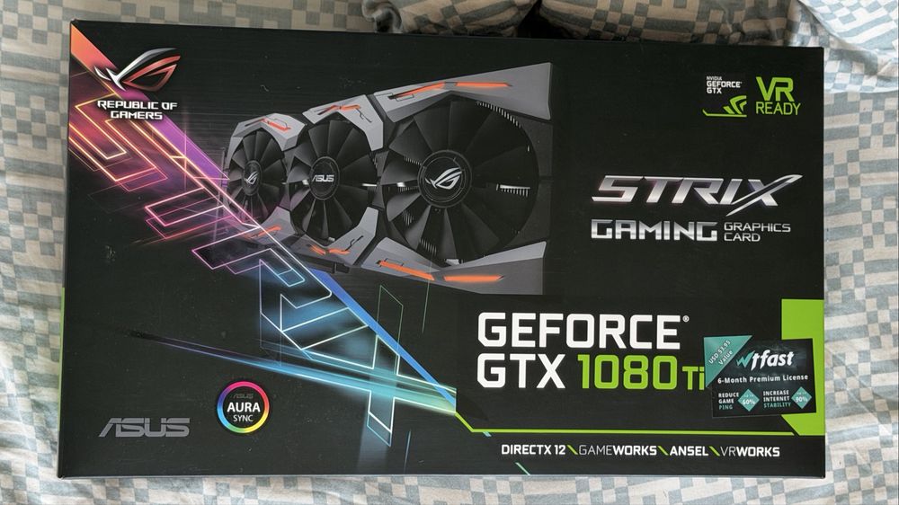 Відеокарта ASUS ROG Strix GeForce GTX 1080 Ti 11GB