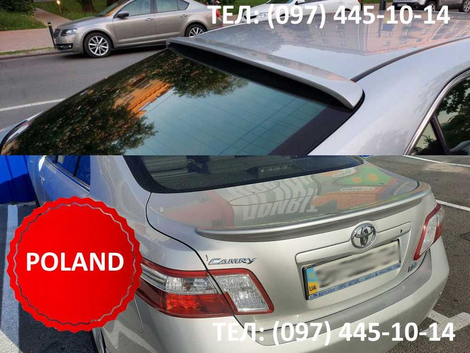 Спойлер, козырек, реснички Toyota Camry 40 / Тойота Камри 40