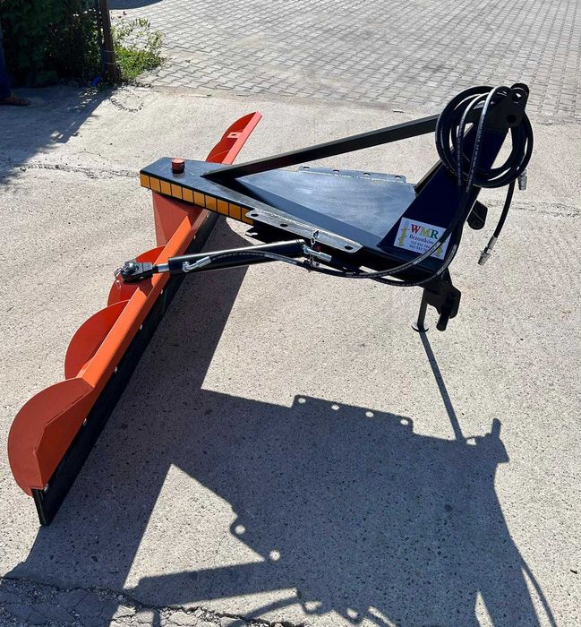 Pług na TUZ tył/przód do ciągnika Śnierzny obrotowy 360° . Producent!!!